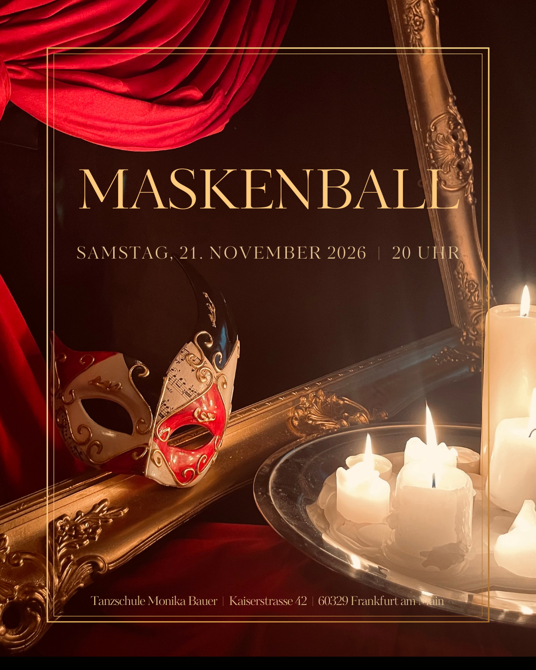 Maskenball - 21. November 2026